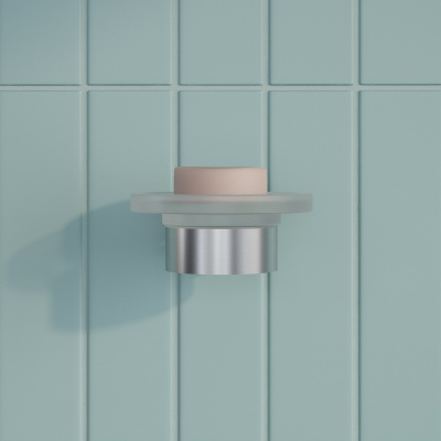 Мыльница, нержавеющая сталь, Petite, хром матовый, IDDIS, PETSSSGi42