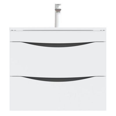 Тумба с умывальником, подвесная, 60 см, белая, Cloud, IDDIS, CLO60W0i95K