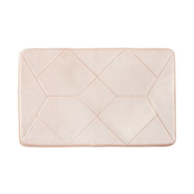 Коврик для ванной комнаты розового цвета, 50*80 см, полиэстер с запоминающей пеной, IDDIS, B23P580i12