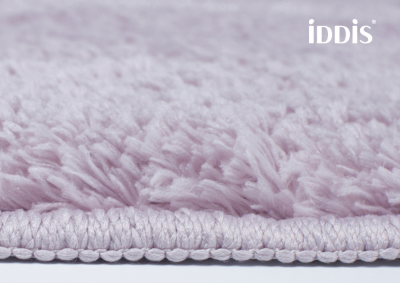 Набор ковриков для ванной комнаты, 50х80 + 50х50, микрофибра, розовый, IDDIS, BSET04Mi13