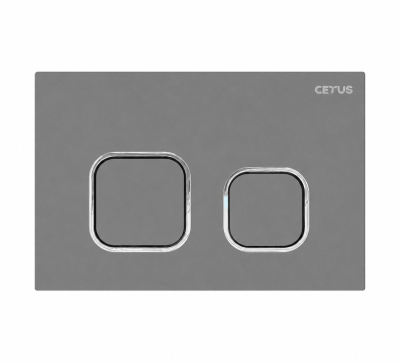 Клавиша смыва,03 Gray (Серый), CETUS, 03GRCS