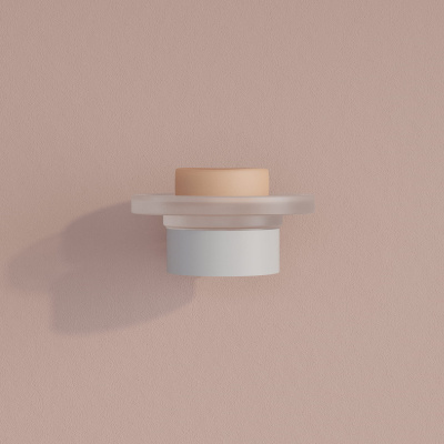 Мыльница, нержавеющая сталь, Петит (Petite), белый матовый, IDDIS, PETWTSGi42