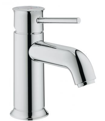 Смеситель однорычажный Grohe Bau Classic для раковины, хром (23162000)