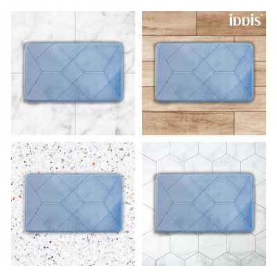 Коврик для ванной комнаты, 50*80 см, полиэстер с запоминающей пеной, IDDIS, B24P580i12