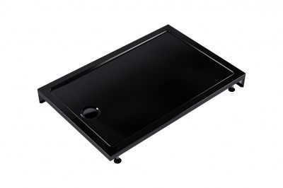 Душевая кабина Классик Universal PRO BLACK 1200*800 (стекла прозрачные)