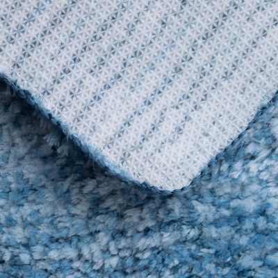 Коврик для ванной комнаты синего цвета, 50*80 см, микрофибра, B01M580i12, IDDIS