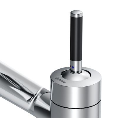 290217464 Arc смеситель для умывальника, поворотный излив 186 мм (черный), шт