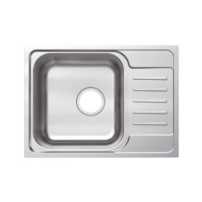 Мойка, нерж. сталь, шелк, с крылом, 605*440*180, Sound, IDDIS, SND60SDi77