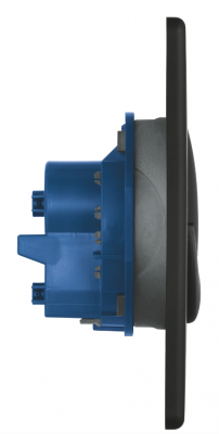 Накладная панель смыва для унитаза GROHE Skate Air, вертикальная, черный матовый (38505KF0)