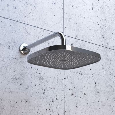 Душевая насадка верхняя квадратная, хром, SpaHome, IDDIS, SPA26CSi64