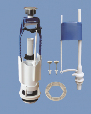 Сливная арматура УКЛАД А-105.57 кнопочная, нижний подвод (АБ-69)