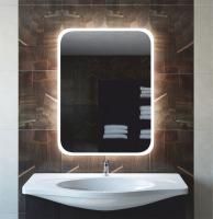 Зеркало для ванной комнаты с сенсорной LED подсветкой 60х80 см, Альбано A, Nova