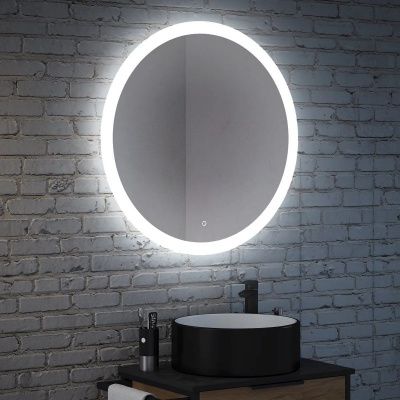 Зеркало круглое с LED подсветкой, , МИЦАР 770, Nova